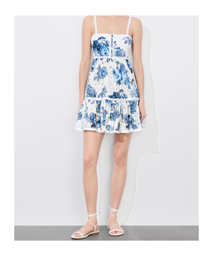 Alice And Olivia Fallon Mini Dress