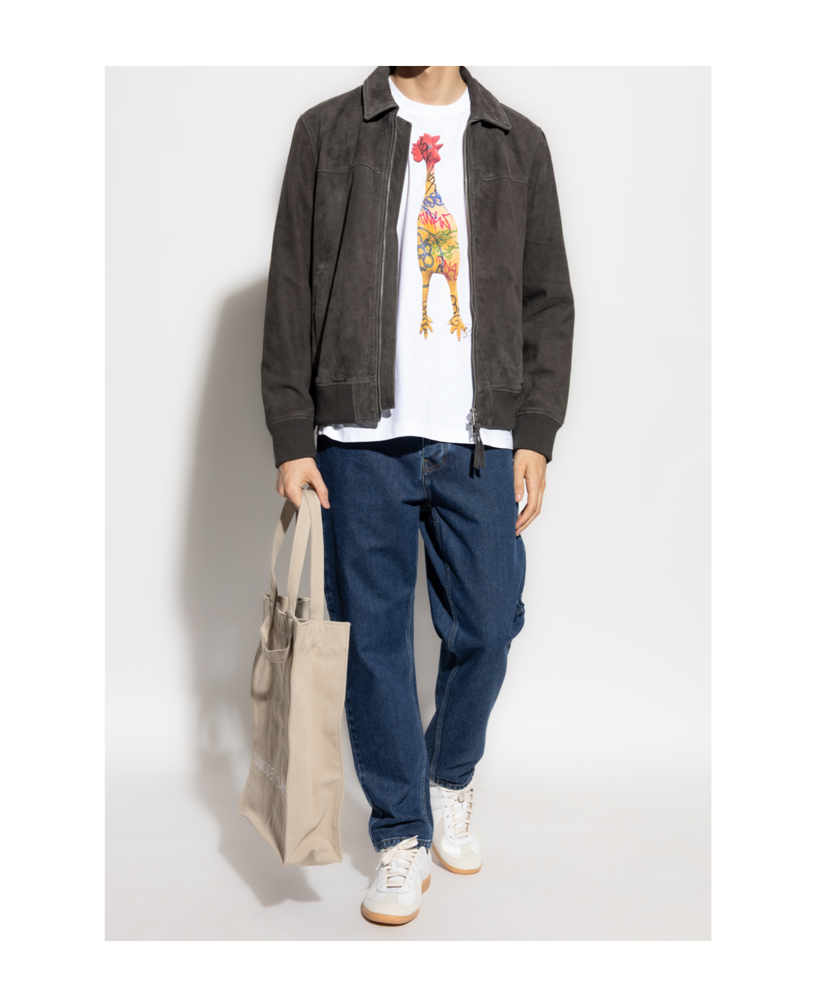 PAUL SMITH RUBBER CHICKEN-PRINT T-SHIRT