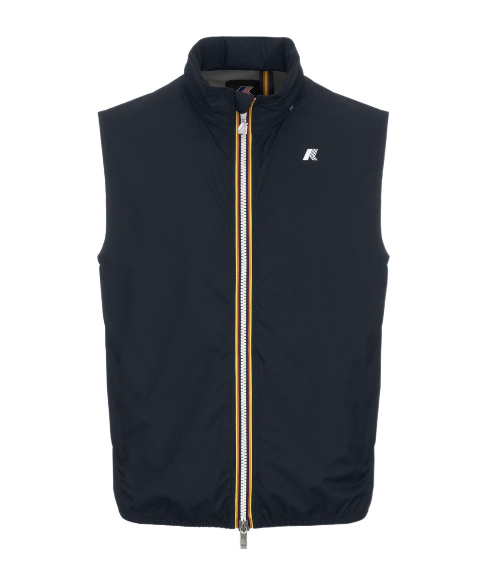K-way Le Vrai 4.0 Rouland Warm Water Repellent Vest In Blue