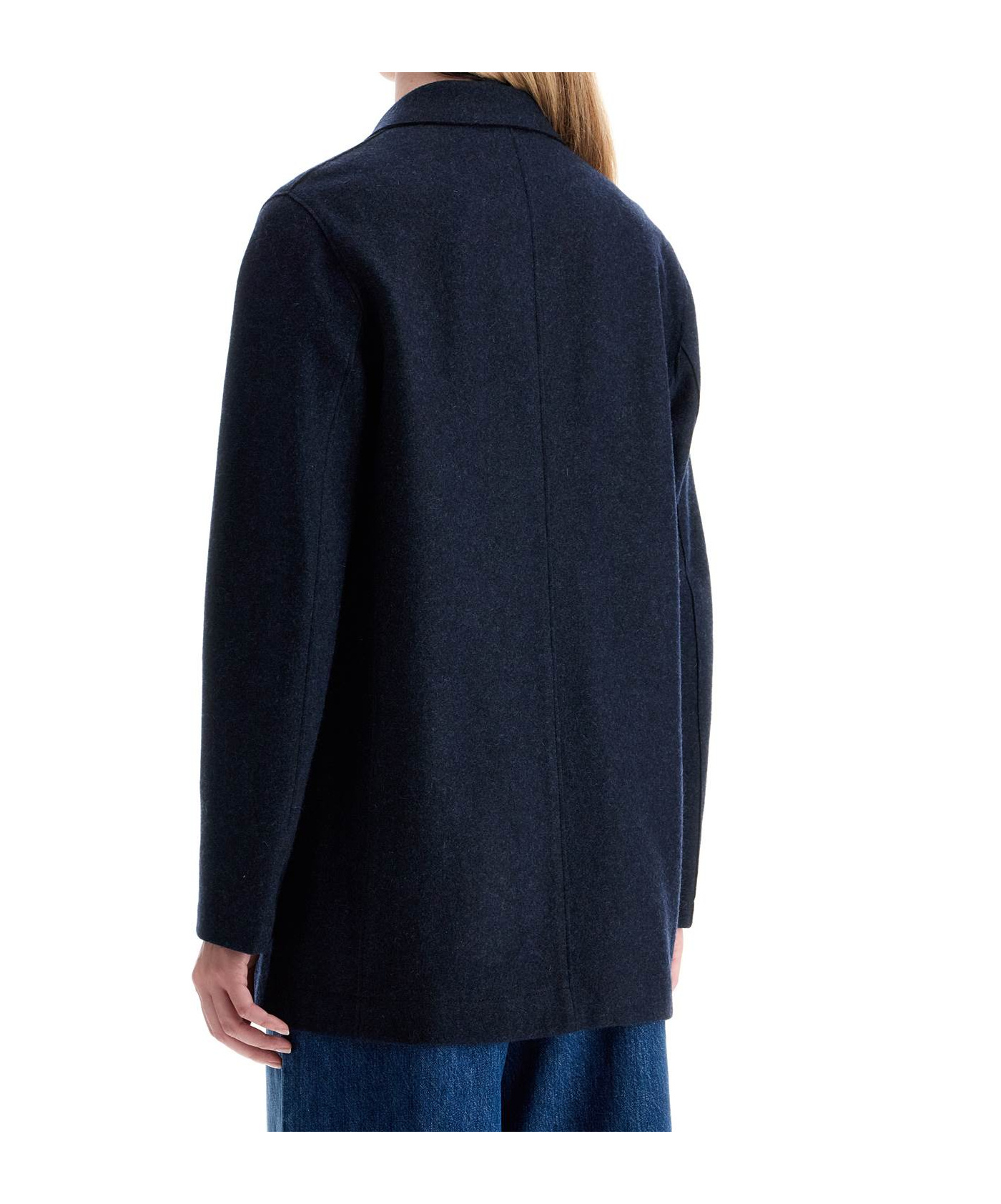 HARRIS WHARF LONDON DOUBLE-BREASTED COAT