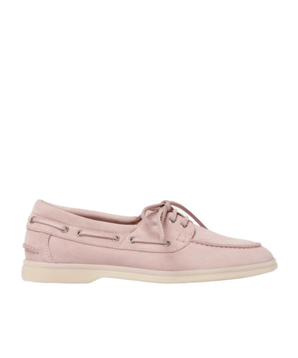 Scarosso Lia Boat Shoes In Pink