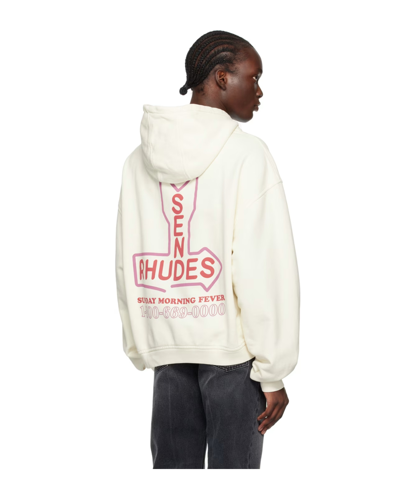 RHUDE SEND RHUDES HOODED HOODIE