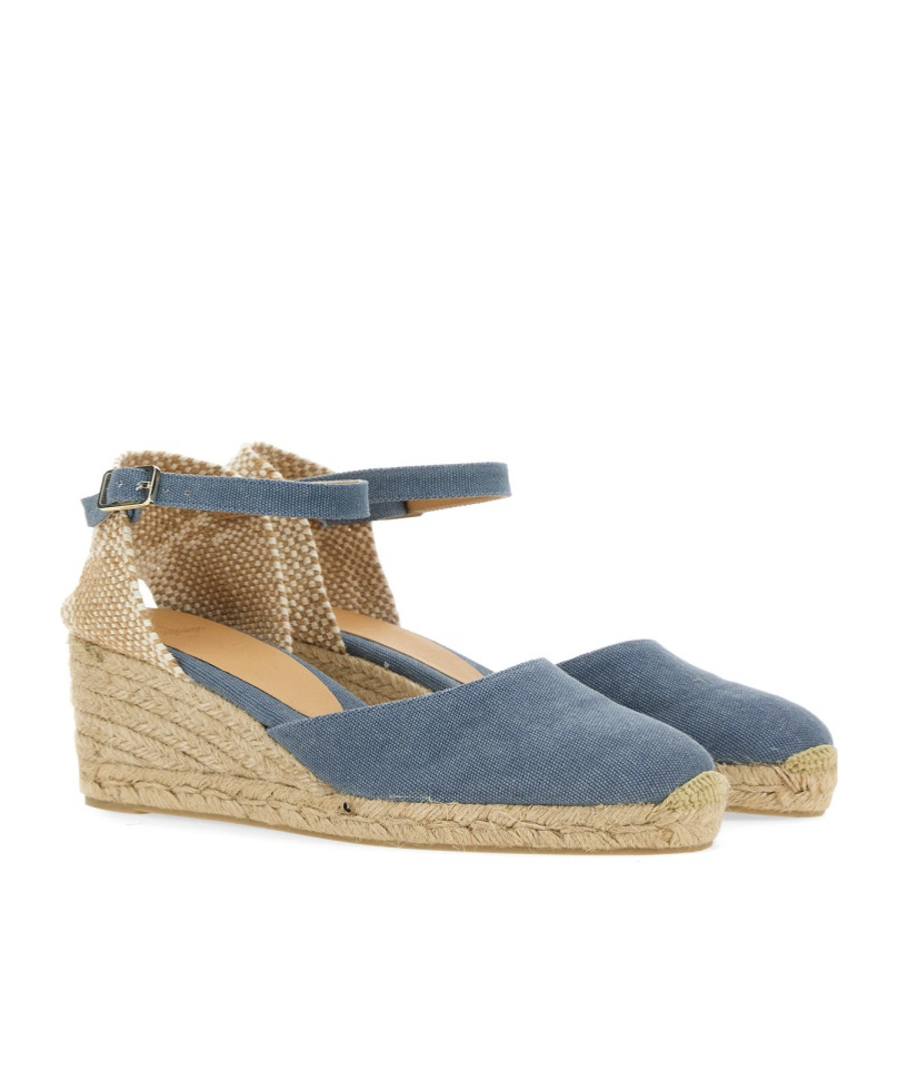 Castaã±er 70mm Carol Espadrilles In Nude