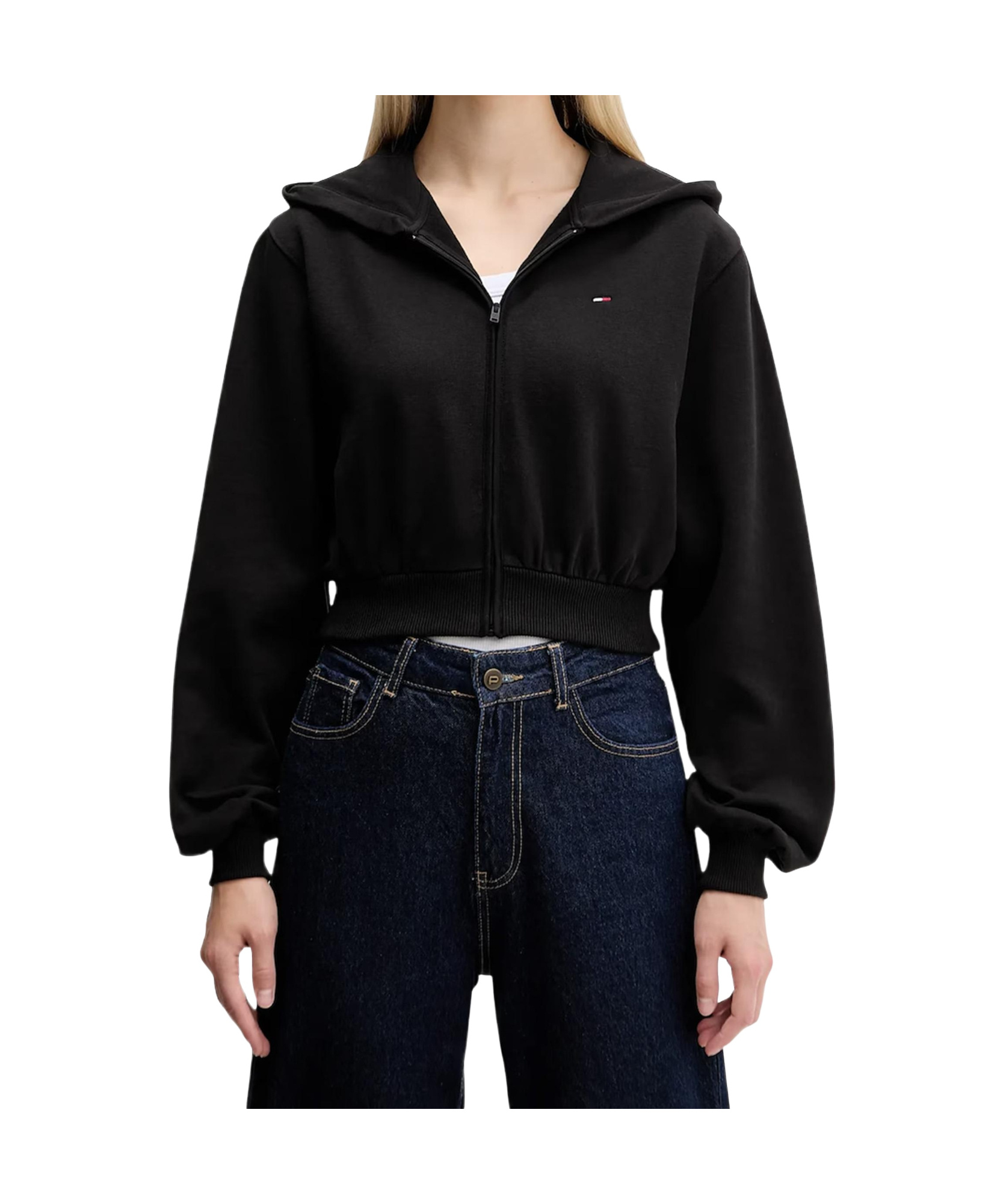 Tommy Hilfiger Zipper Sweatshirt In Black