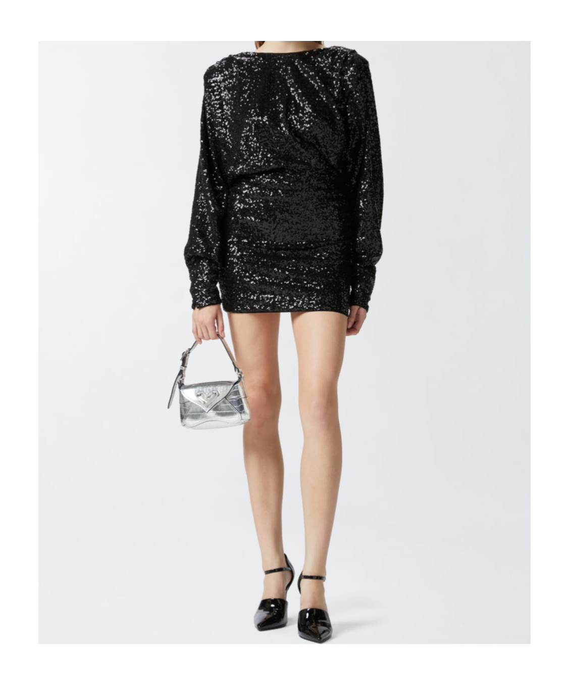 PINKO PINKO SEQUIN EMBELLISHED MINI DRESS