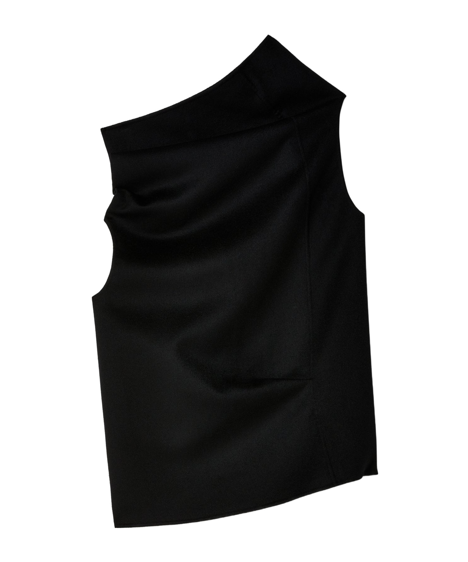 The Row Asymmetrical Design Vest In Black