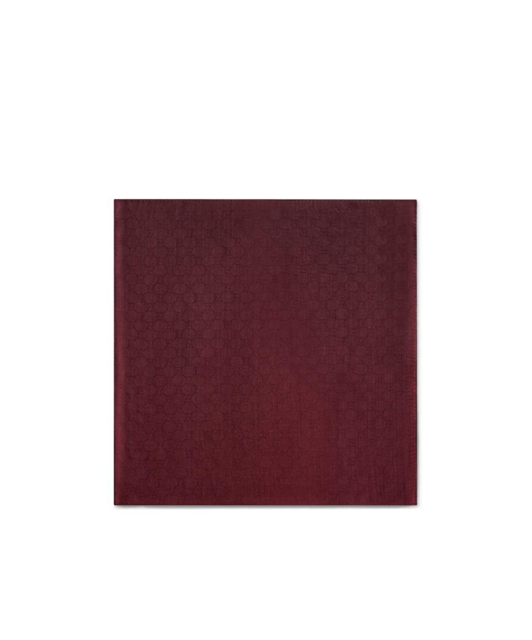Gucci Gg Jacquard Shawl In Gradient Wine Red