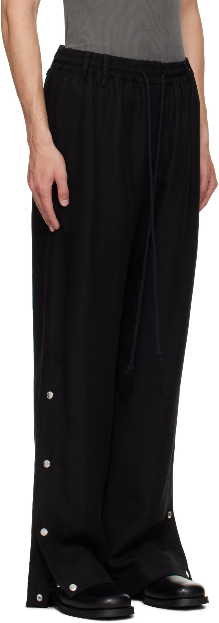 Song For The Mute Rivet Sweatpants In Black