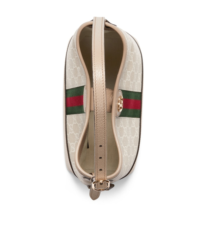 Gucci Ophidia Gg Small Shoulder Bag In White