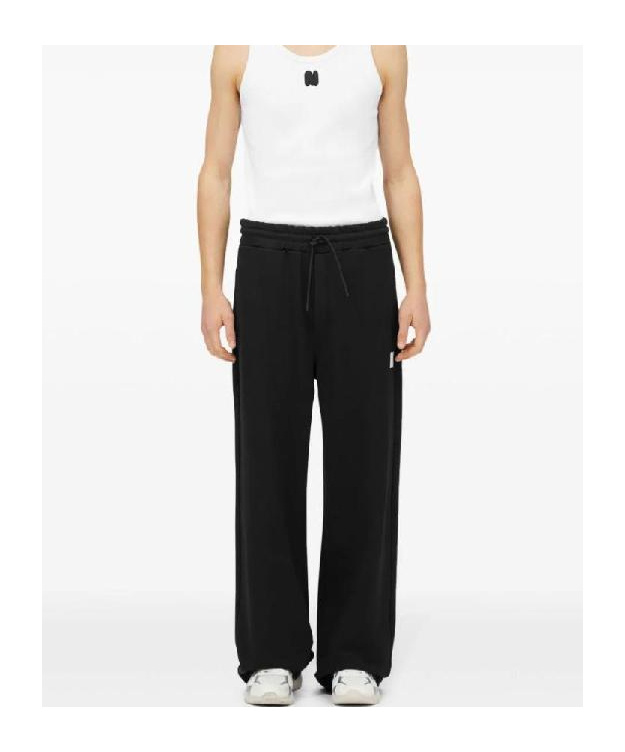 Msgm Jogginghose Mit Logo-patch In Black