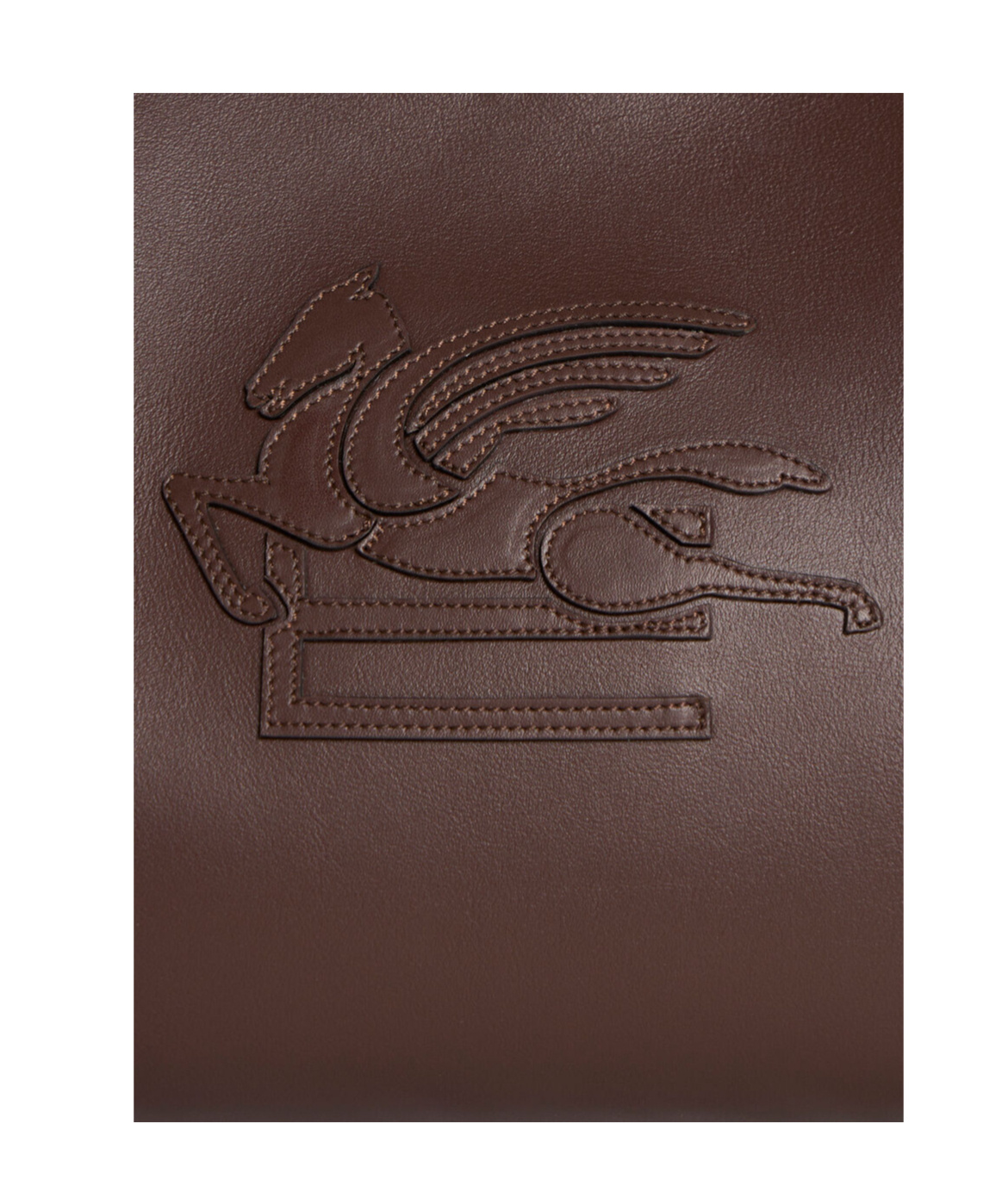 Etro Small Libra Leather Shoulder Bag In Brown