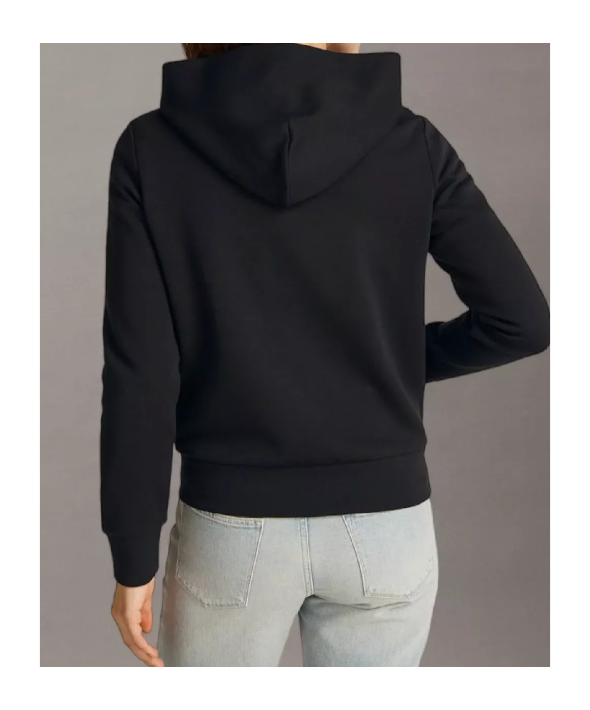 Calvin Klein Regular-fit Hooded Sweatshirt In Black