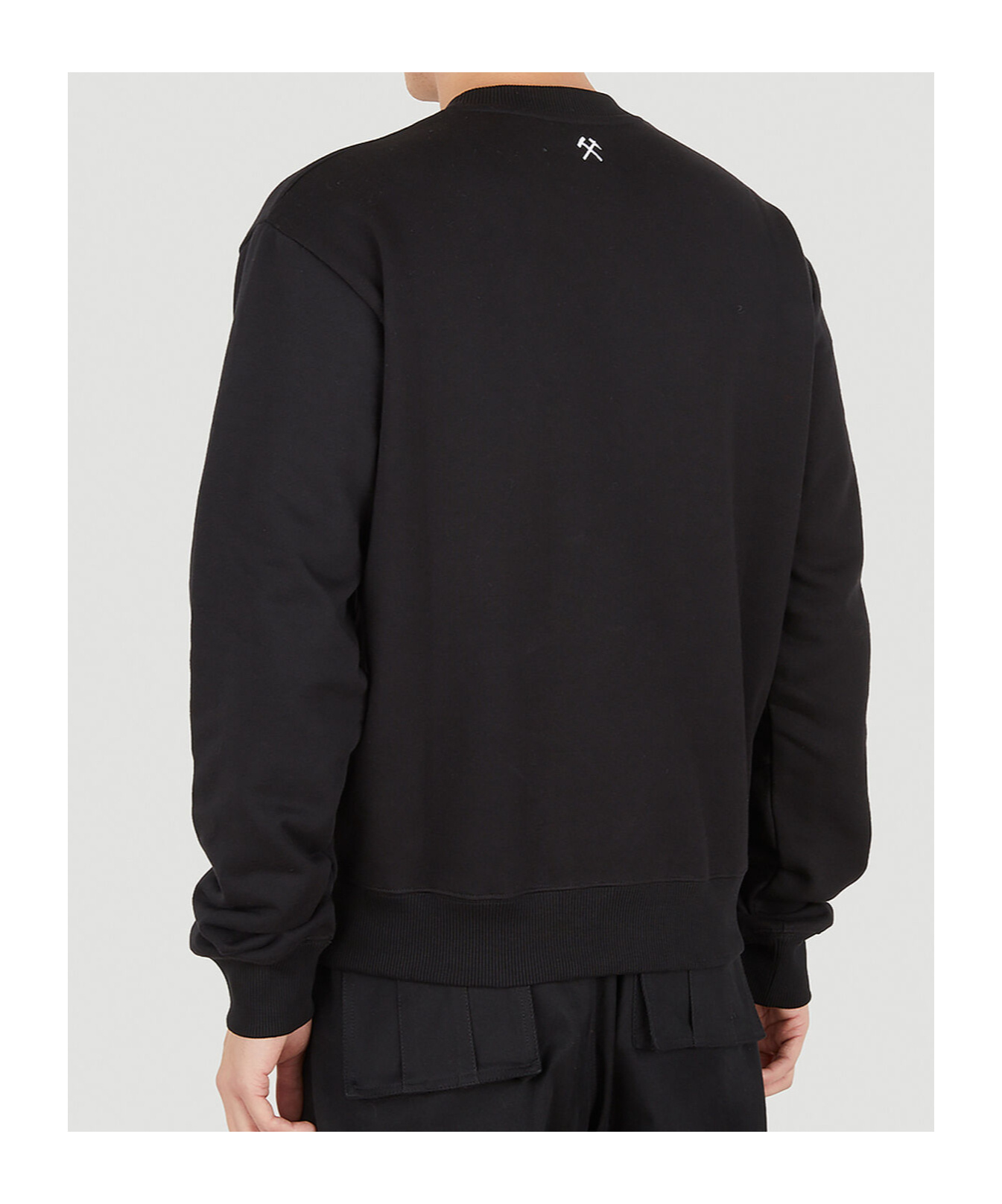 Gmbh Screen Print Sweatshirt In Black