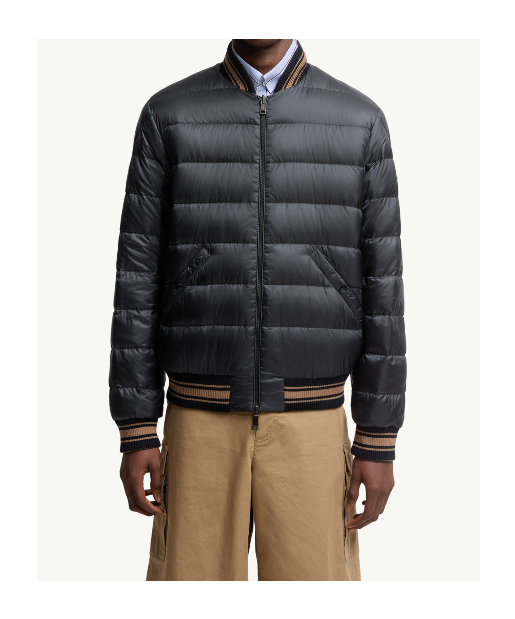 Moncler Vennes Reversible Down Bomber Jacket