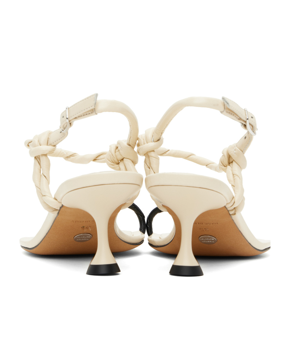 Proenza Schouler Tee Toe Ring Sandals In Nude
