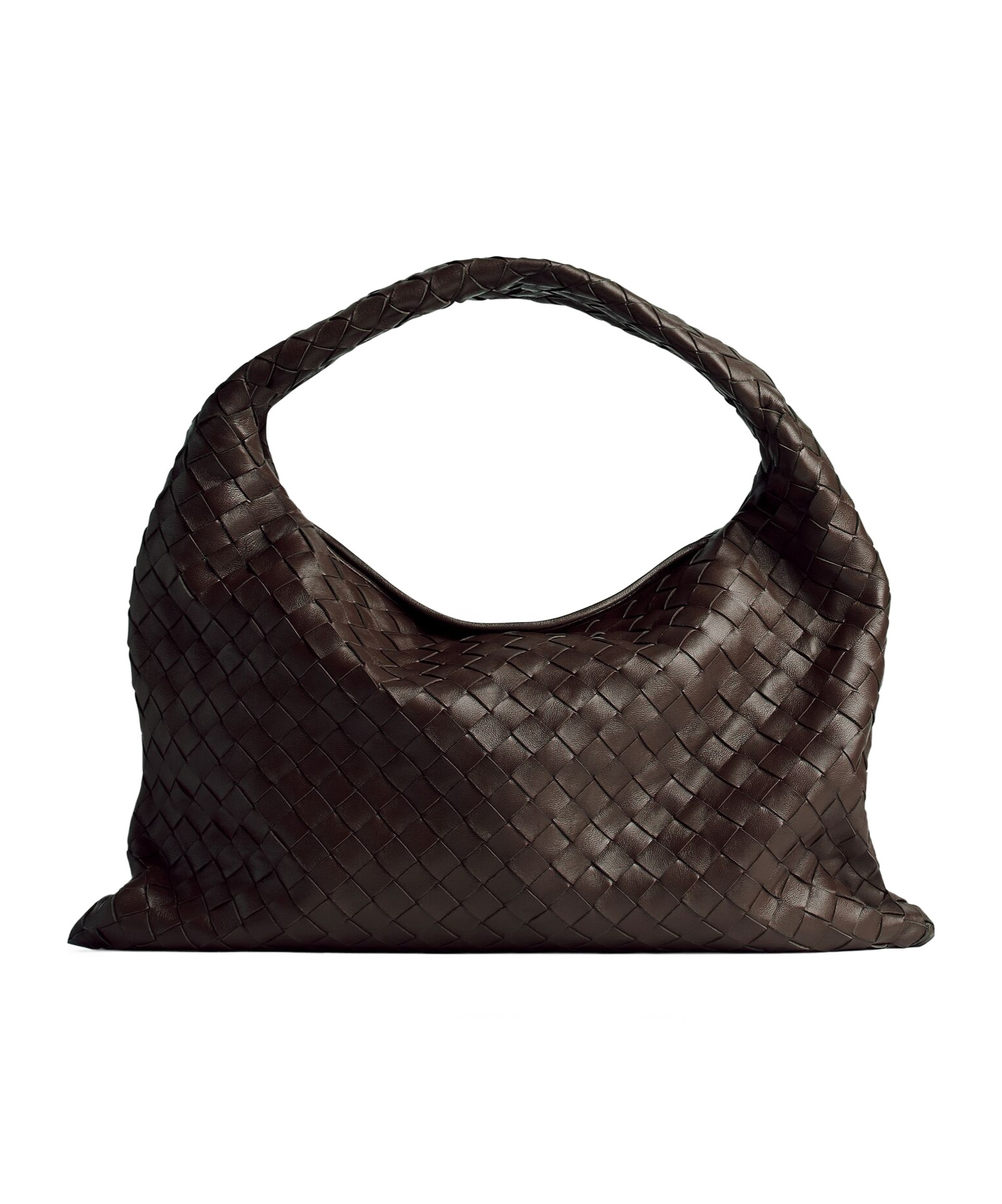 Bottega Veneta Small Hop Shoulder Backpack In Black