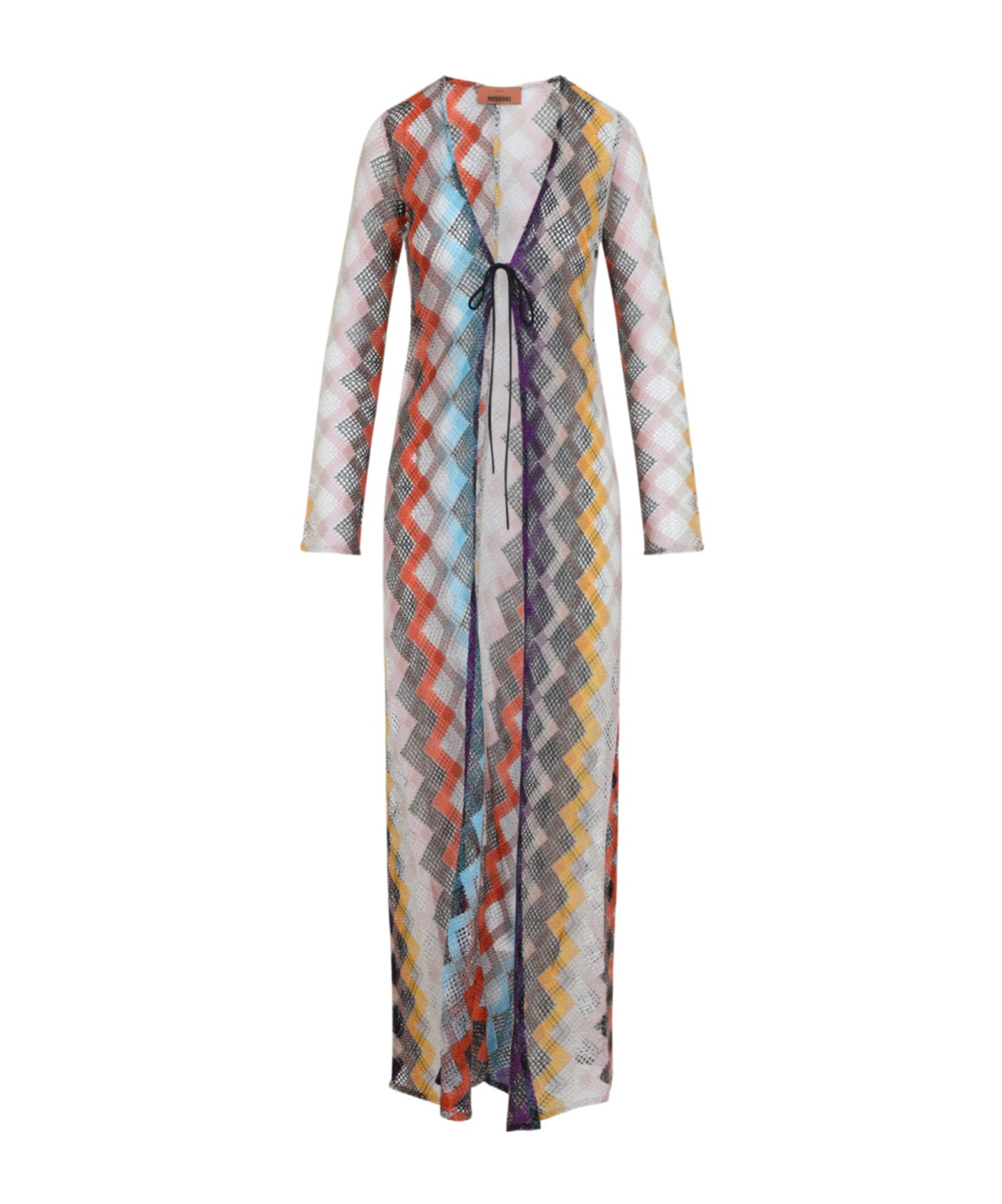 Missoni Geometric Print Sheer Beach Cover Up