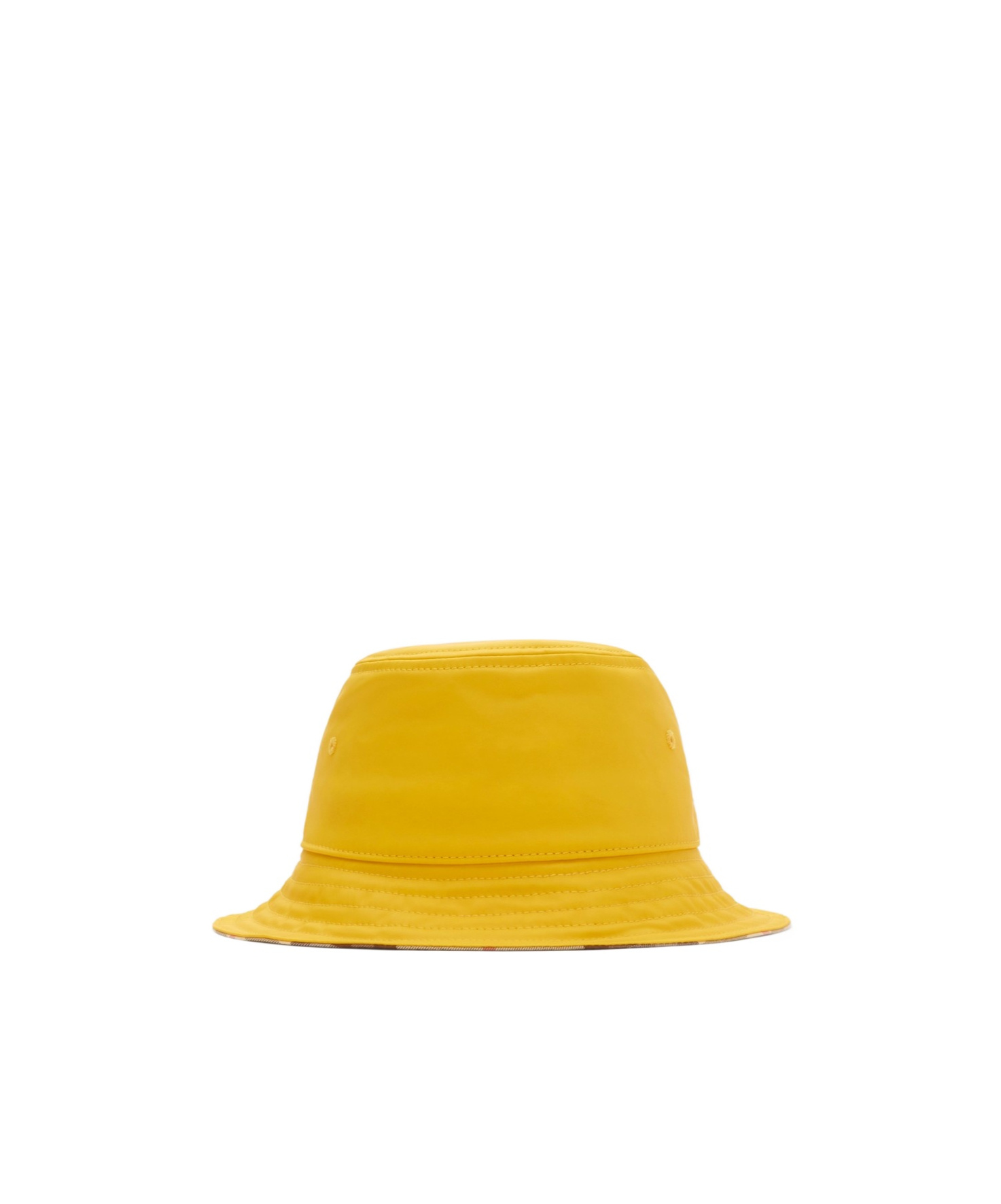 Burberry Cotton Bucket Hat In Yellow