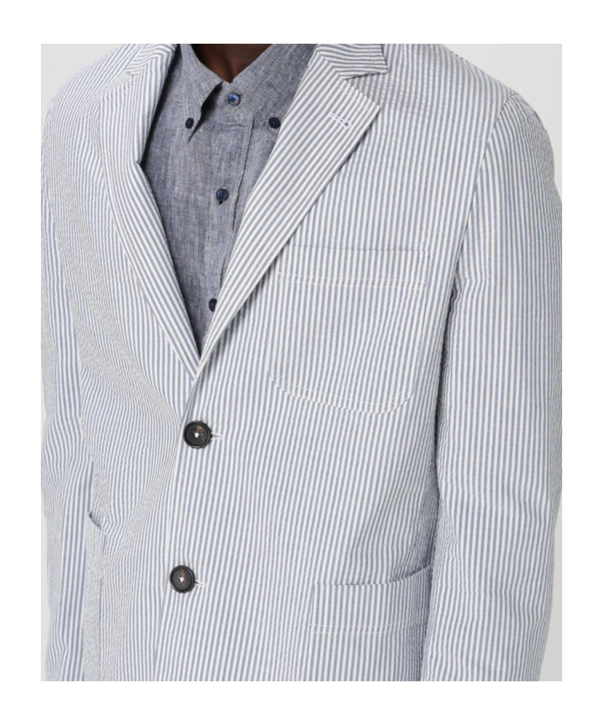 Doppiaa Single-breasted Suit Jacket In White