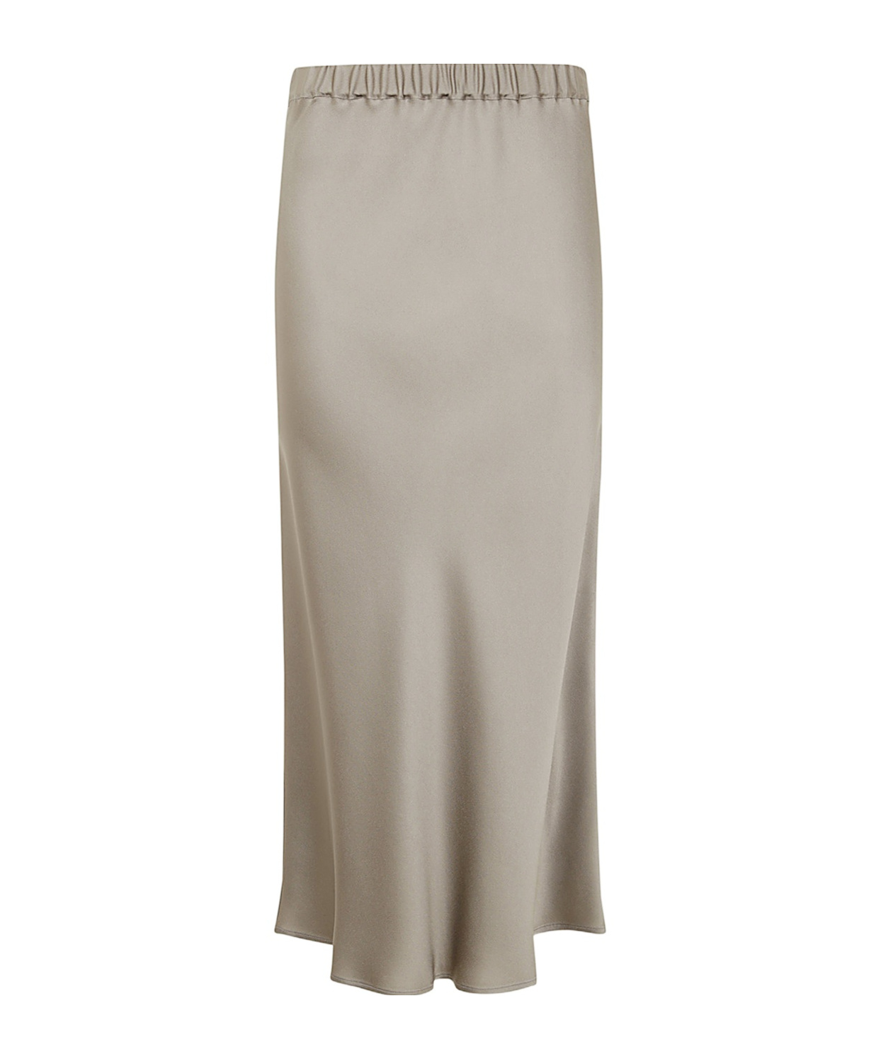 Antonelli Elastic Waist Skirt In Nude