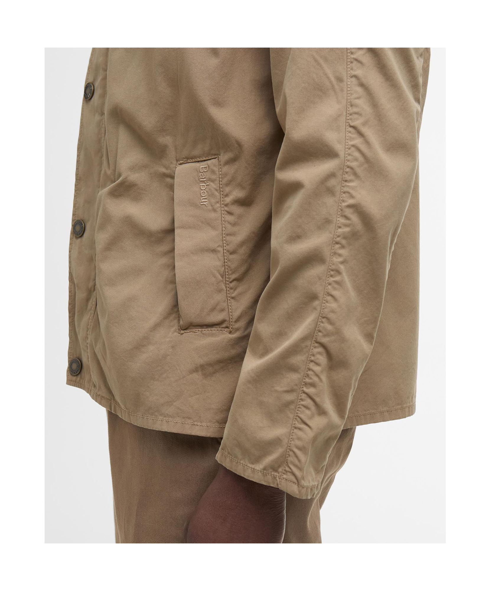 BARBOUR BARBOUR COLLARED BUTTON-UP JACKET