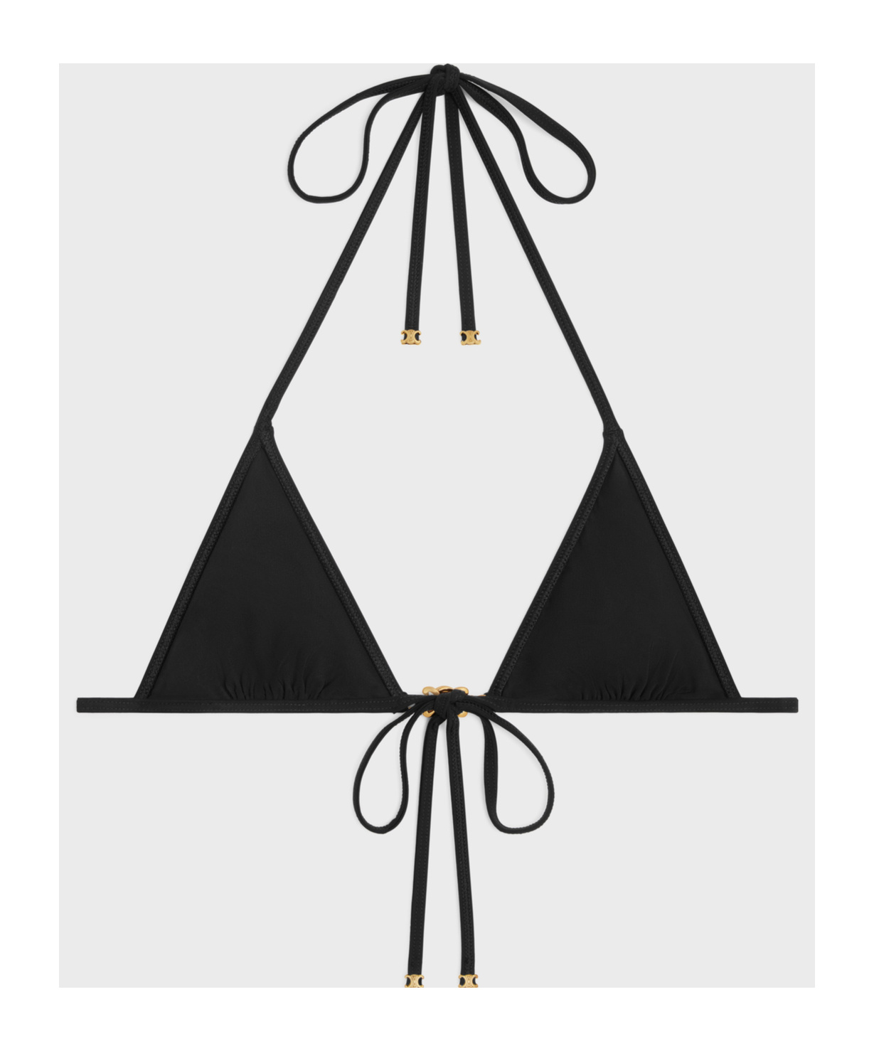 CELINE TRIOMPHE TRIANGLE TOP IN MATTE JERSEY