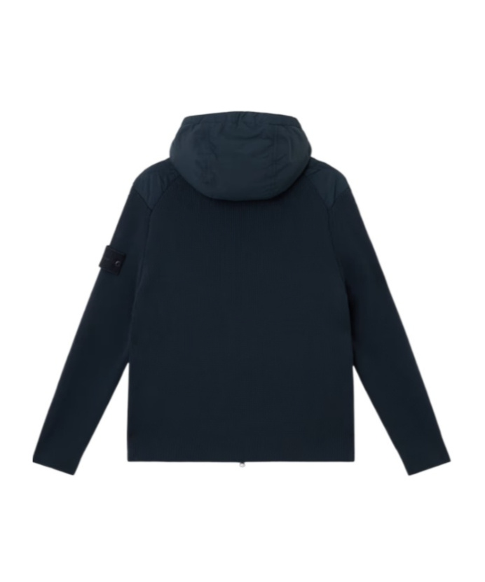 Stone Island Hooded Jacket With Padding And Anti-drop