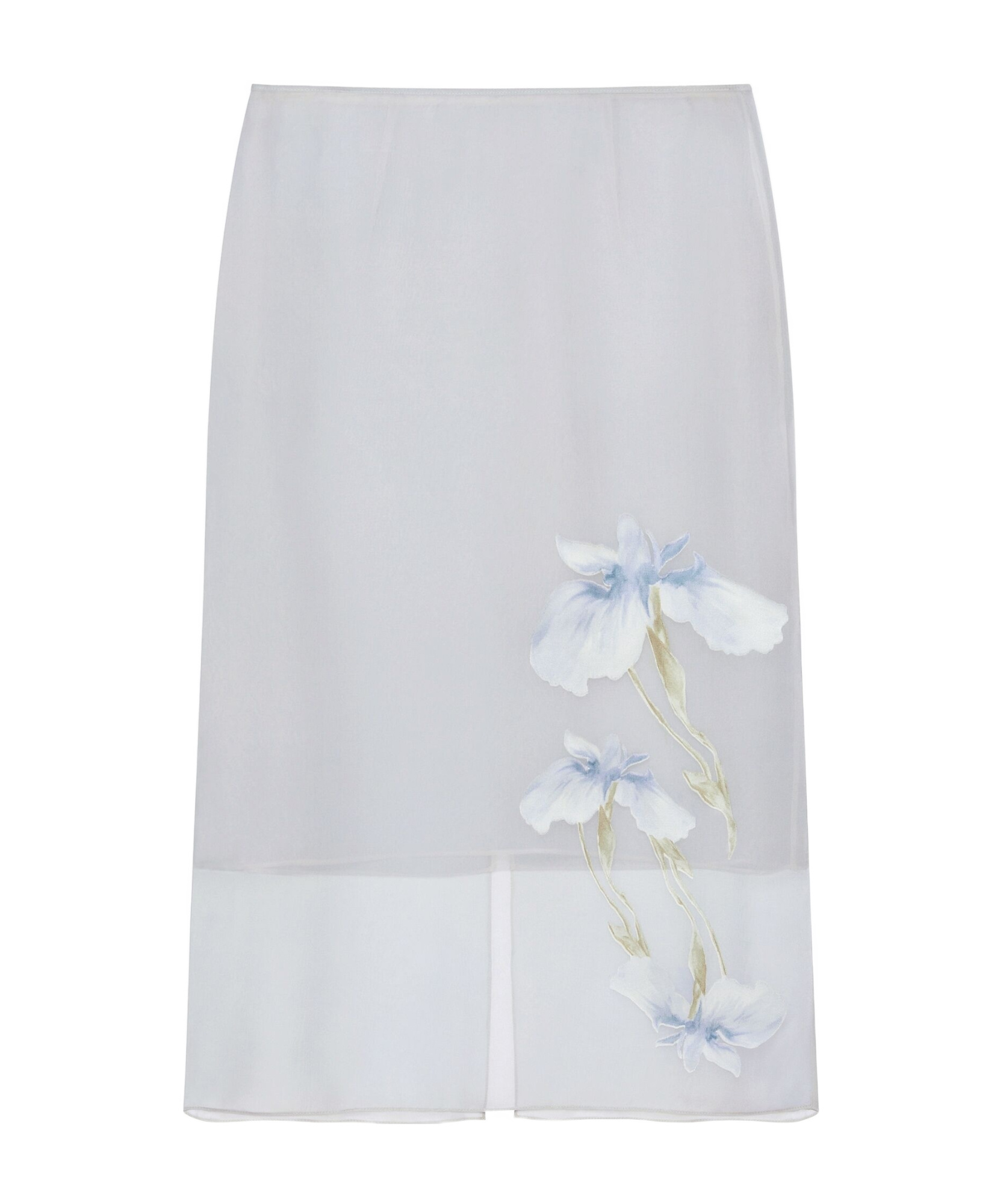 Givenchy Skirt In Floral Dévoré Satin