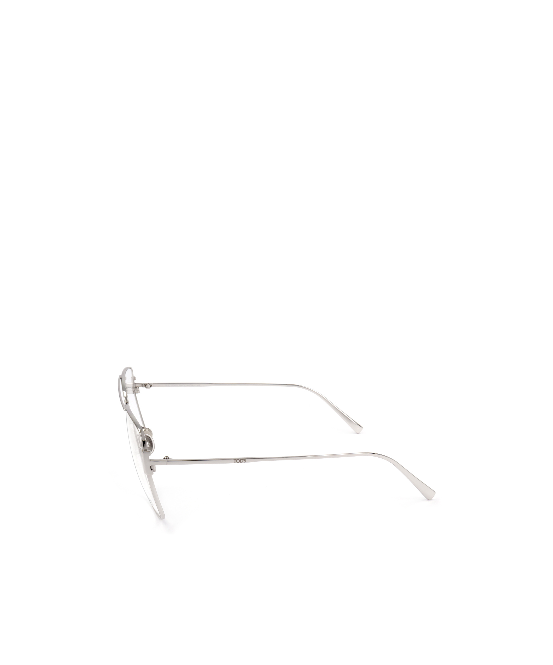 Tod's Geometrically Framed Flat Mirror In White