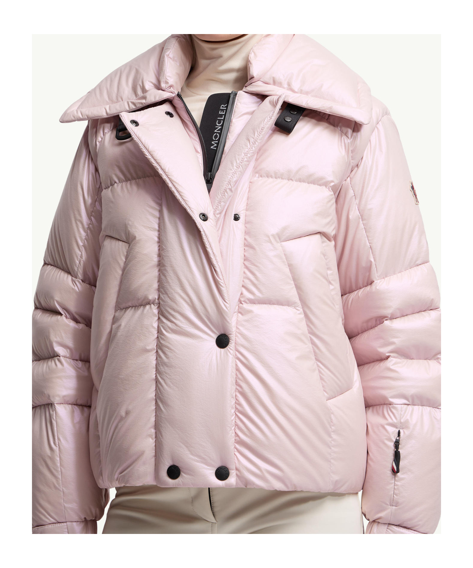 Moncler Jeita Down Ski Jacket In Pink
