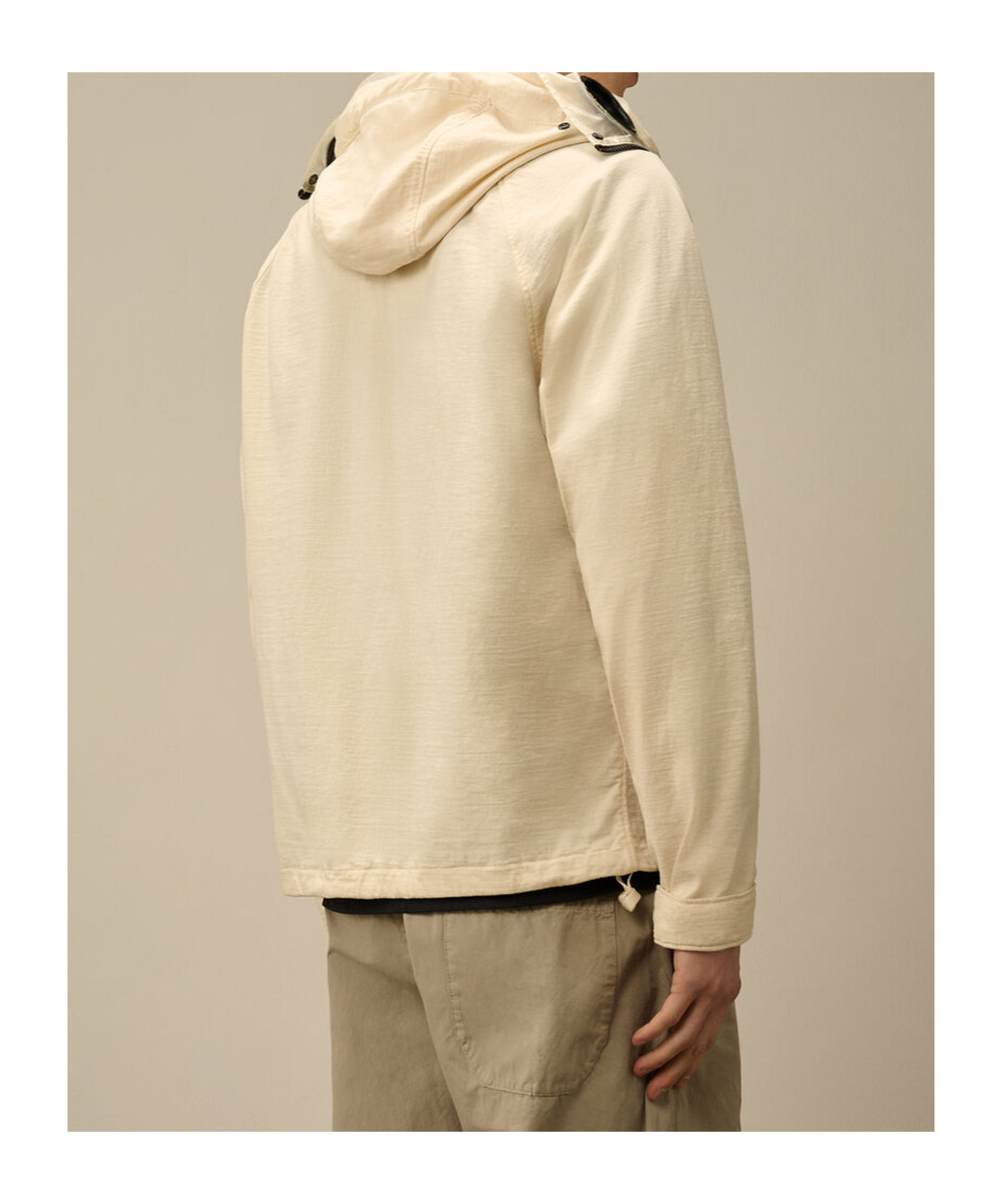 C.p. Company C.p.company Ivory Nylon Explorer Jacket In Neutral