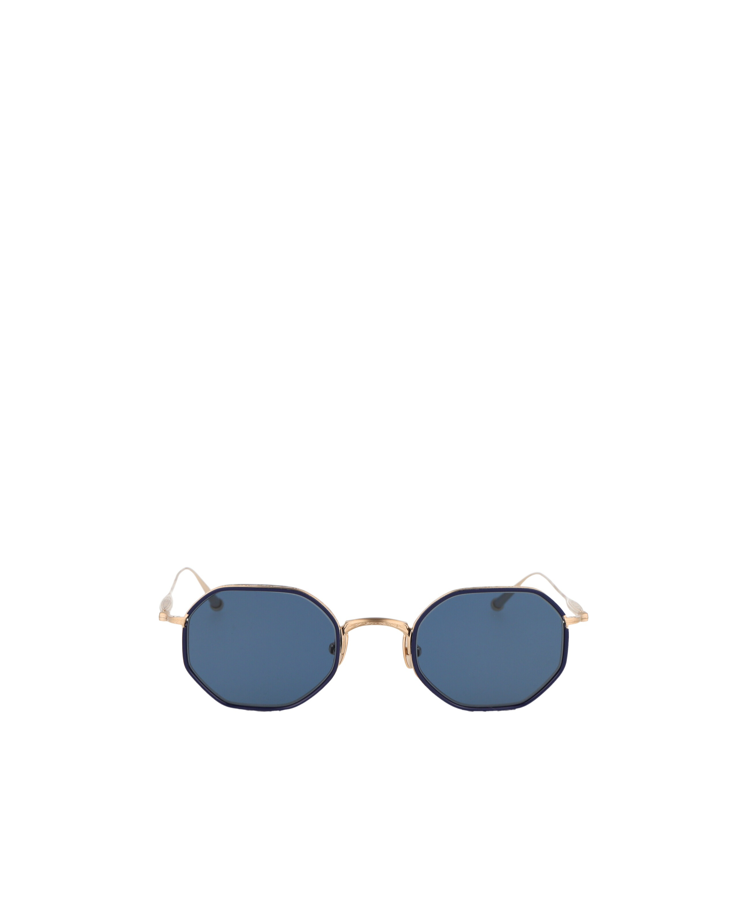 Matsuda Geometric Frame Sunglasses In Gold