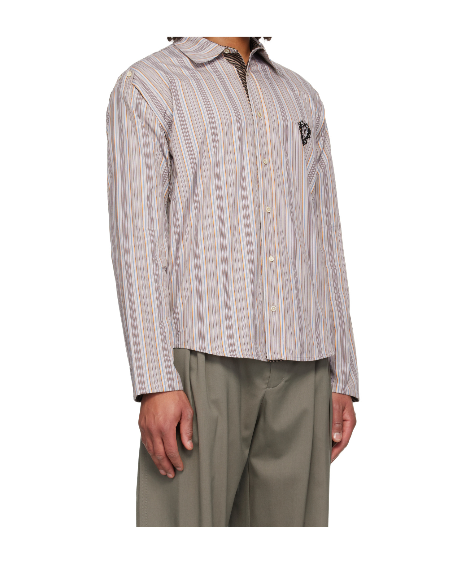 Kiko Kostadinov Multicolor Toth Shirt In Neutral