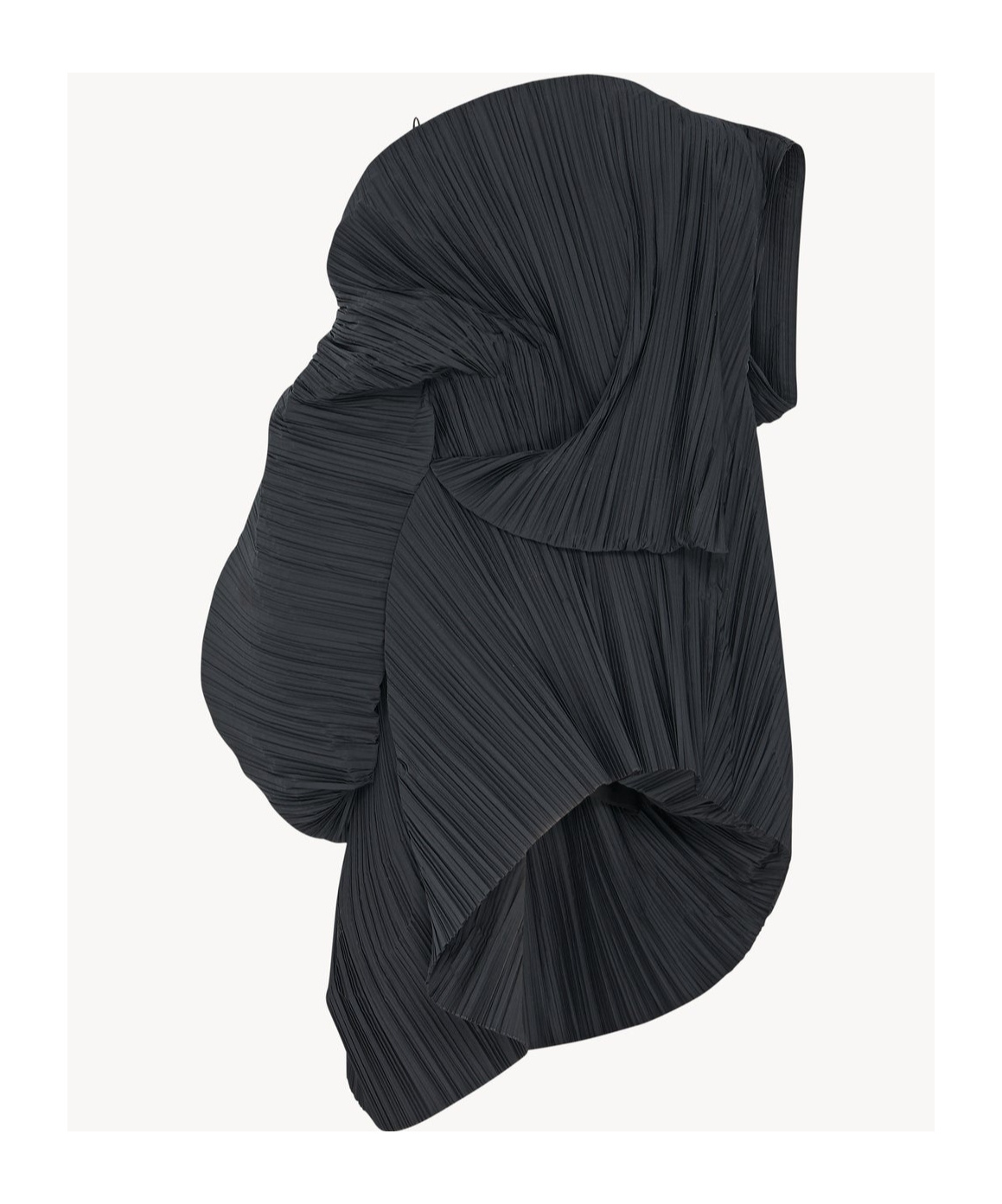 The Row Asymmetrical Top In Black