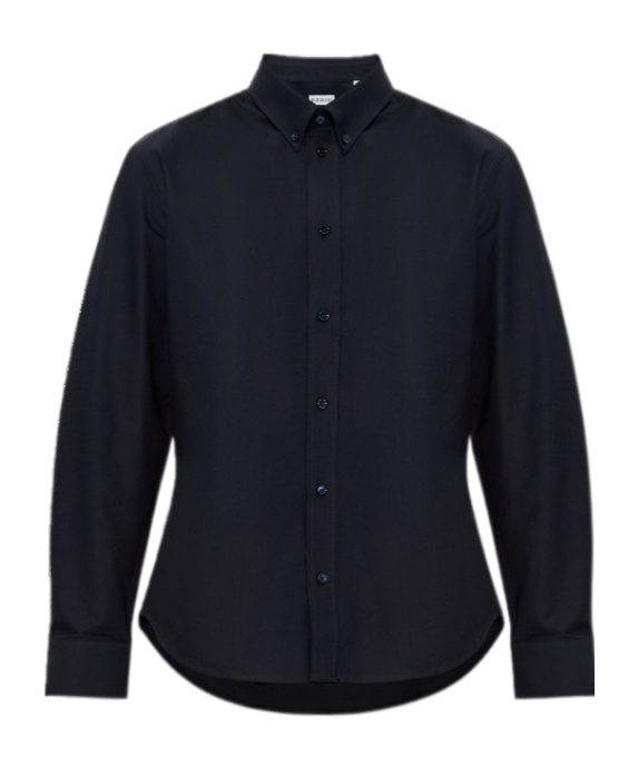 Burberry Cotton Shirt In Black