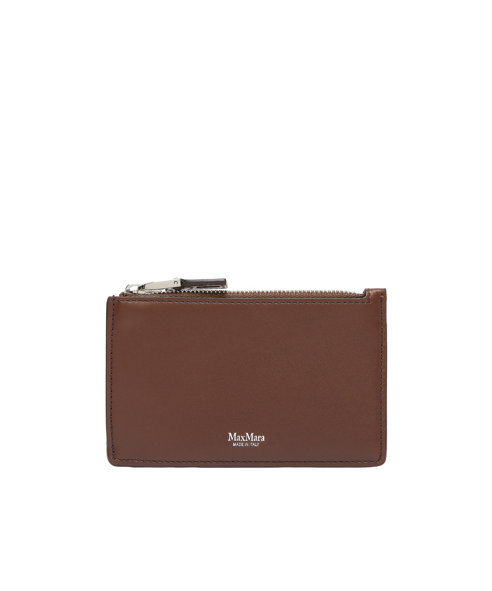 Max Mara Logo Card Holder In Green