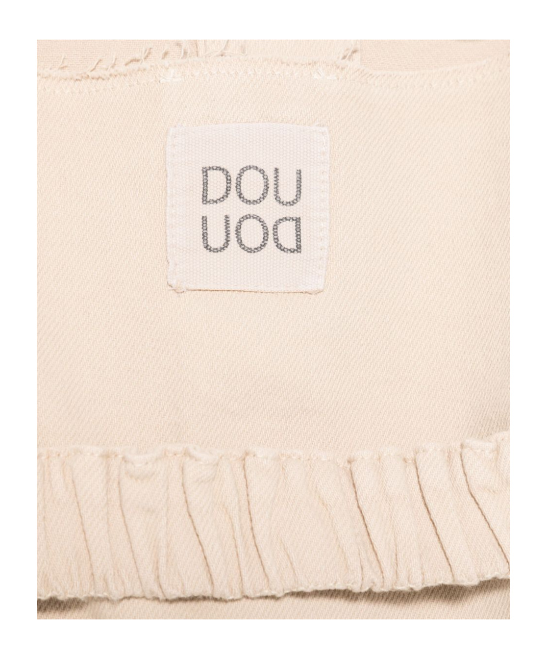 Douuod Logo-patch Top In White