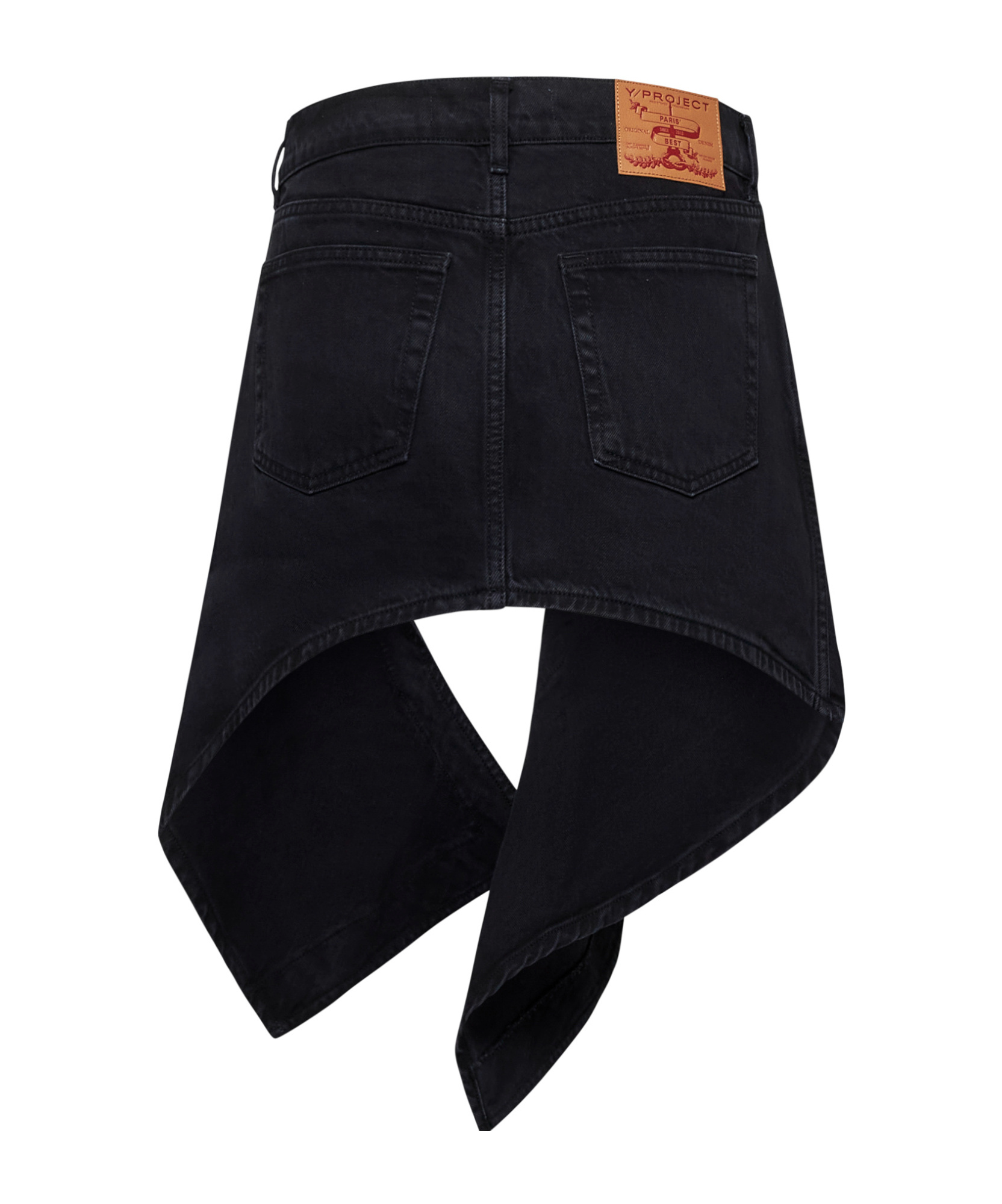 Y/project Y Project Evergreen Cut-out Mini Skirt Women In Black