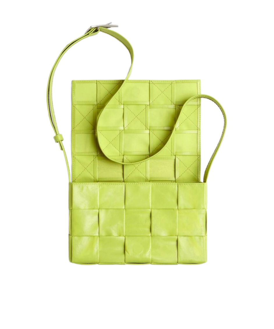 Bottega Veneta Intrecciato Tote Bag In Yellow