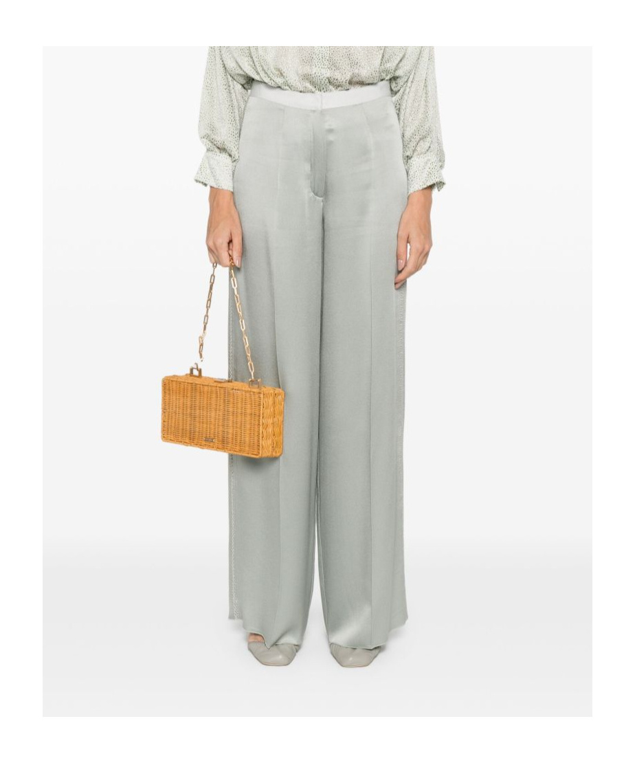 Forte Forte High Waist Casual Pants In White