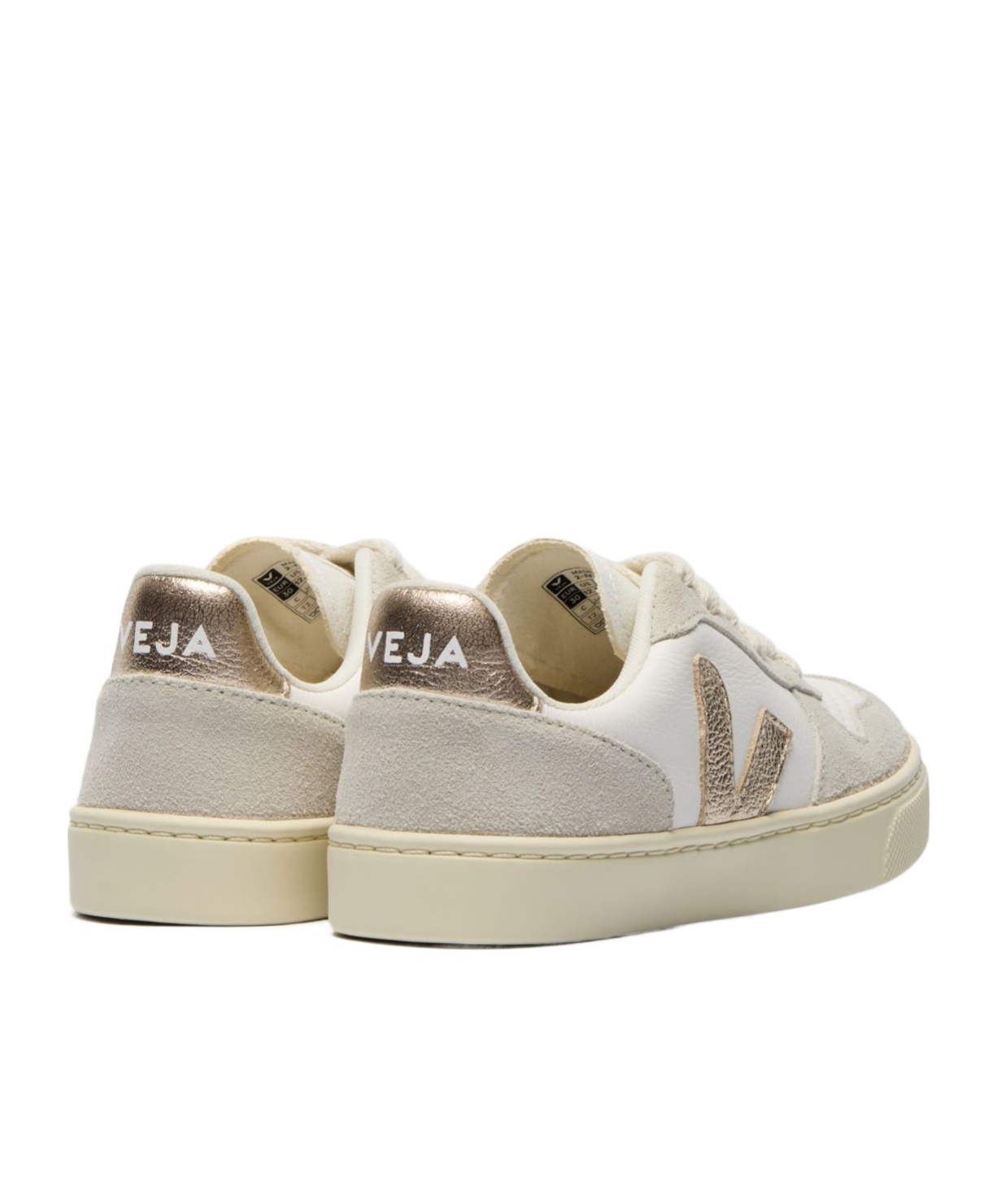Veja Laced Sneakers In Nude