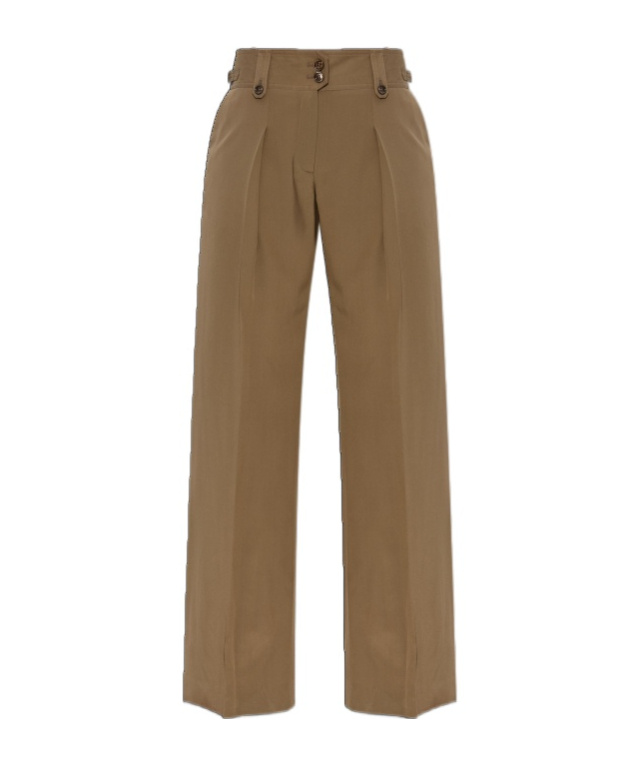 Tom Ford Belt Loops Slacks In Brown