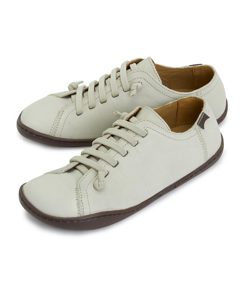 Camper Lacing Casual Shoes In Gray