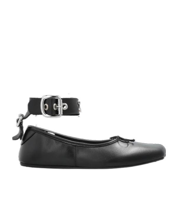 Vivienne Westwood Round-toed Ballet Flats In Black