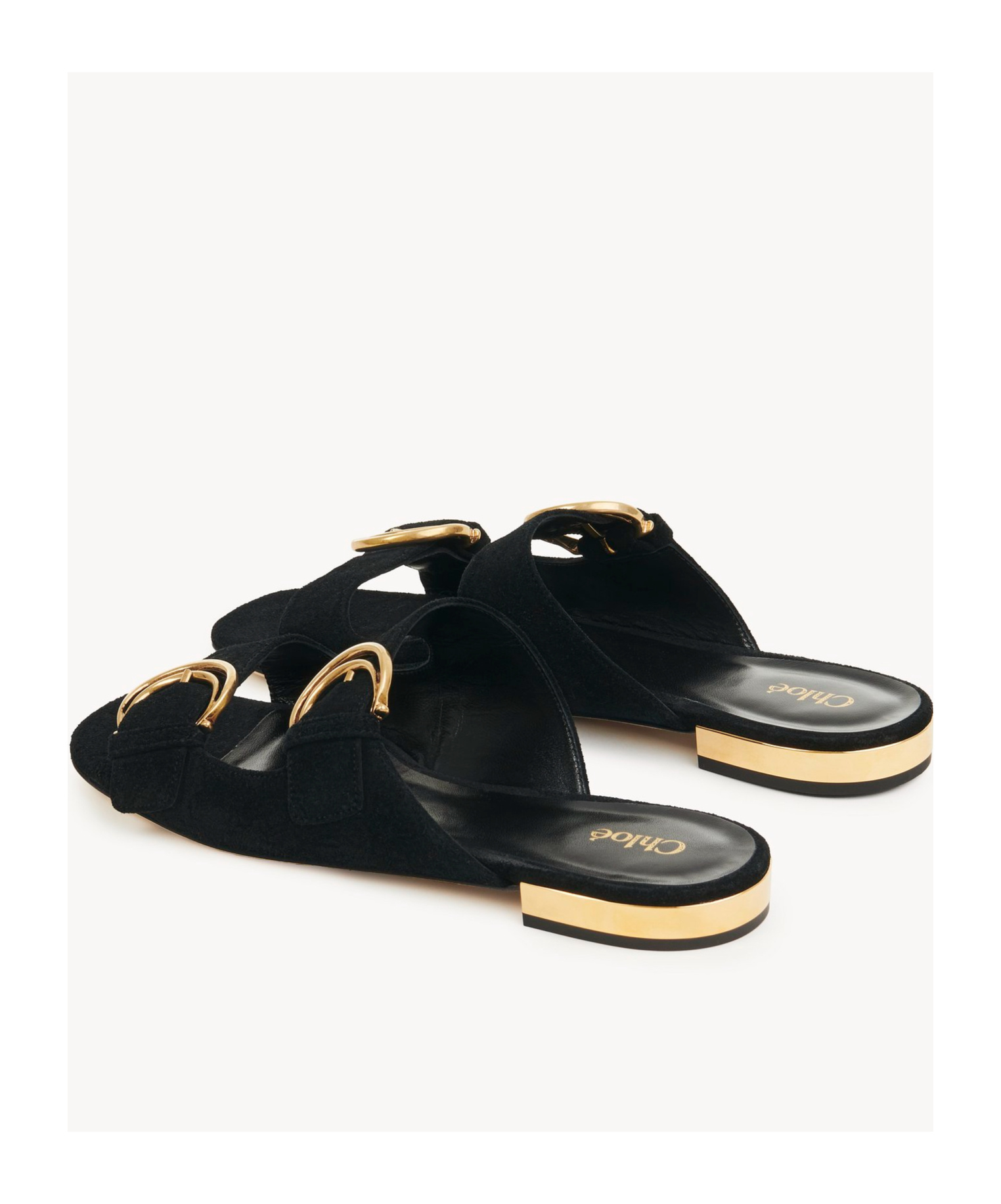 Chloé Mules Alizè Femme Noir Taille 36 100% Peau De Chèvre In Black