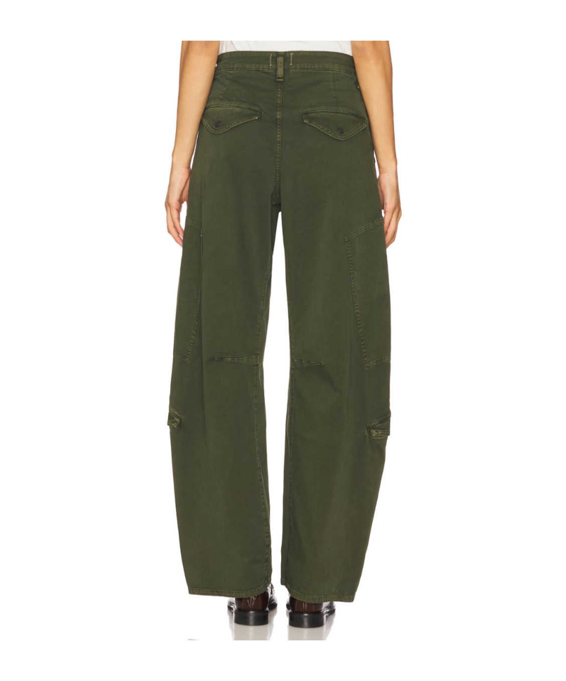 Citizen Of Humanity Casual Pants With Belt Loops In Green