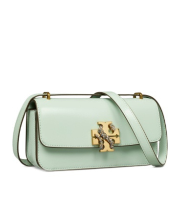 Tory Burch Eleanor Shoulder Bag In Green