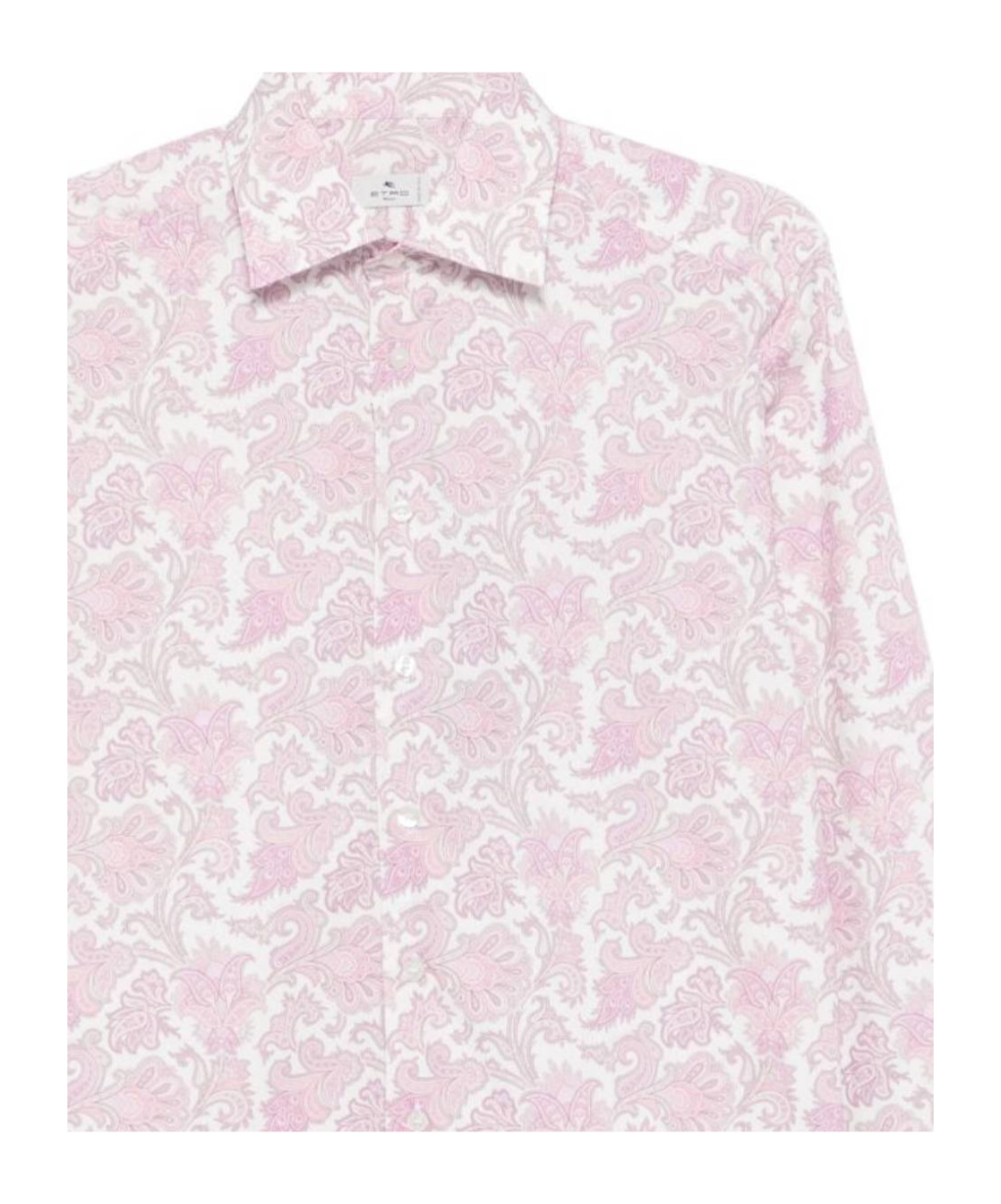 Etro Long-sleeved Shirt In White