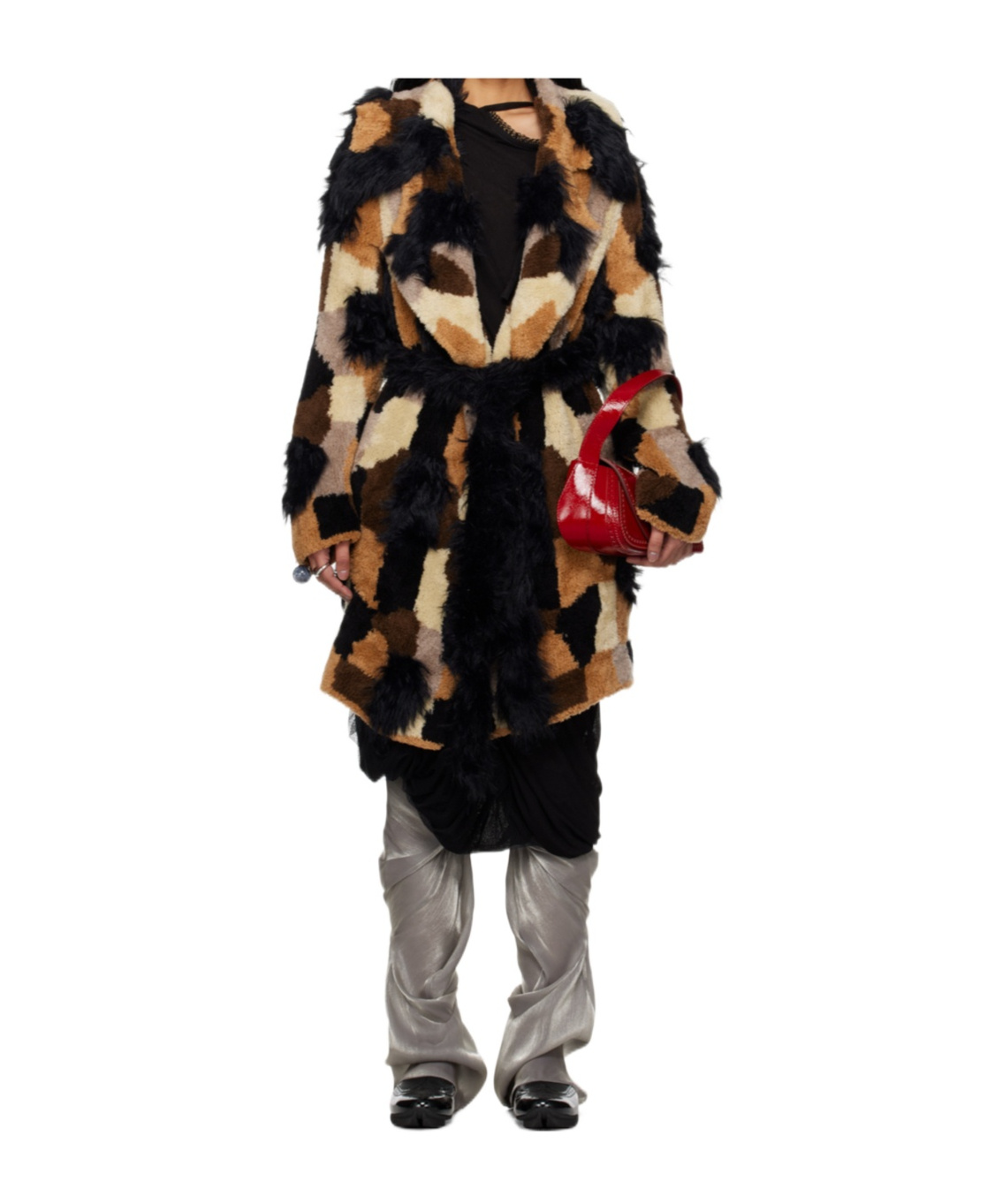 Kiko Kostadinov Multicolor Orpheus Coat In Multi