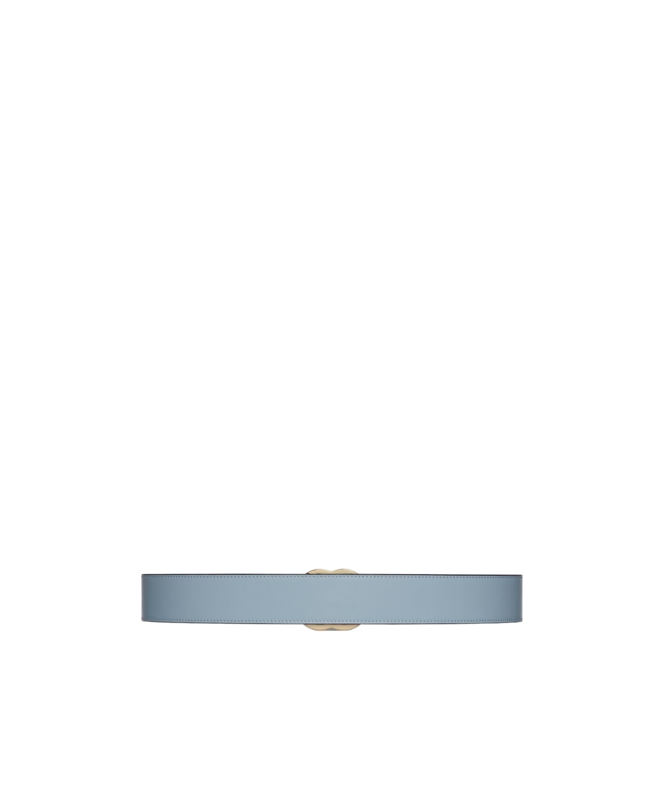 Gucci Gg Marmont Double-sided Belt In Light Blue